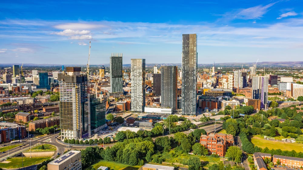 Manchester's ever changing skyline