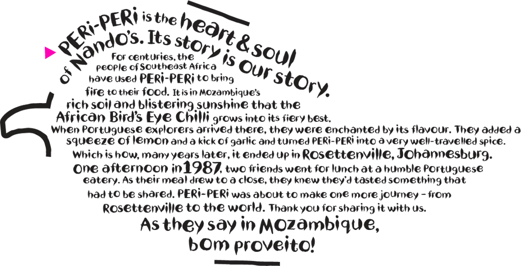 Nando's differentiation picture