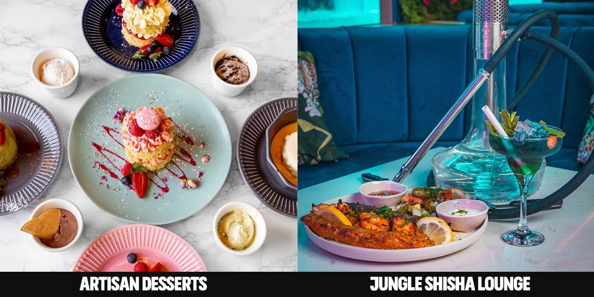 Birmingham Freshers Restaurants: Artisan Desserts - Jungle Shisha Lounge
