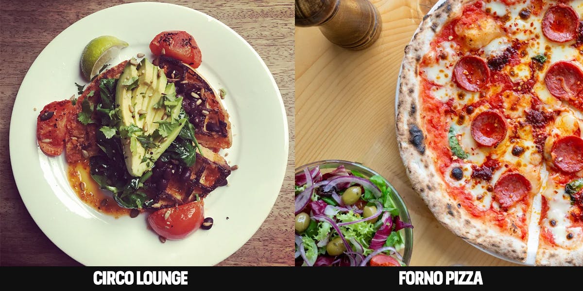 Bournemouth Freshers - Restaurants Circo Lounge & Forno Pizza