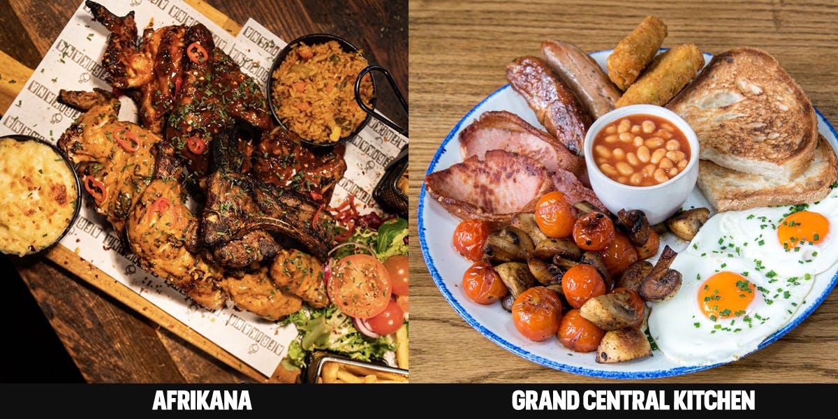 Birmingham Freshers Restaurants - Afrikana - Grand Central Kitchen
