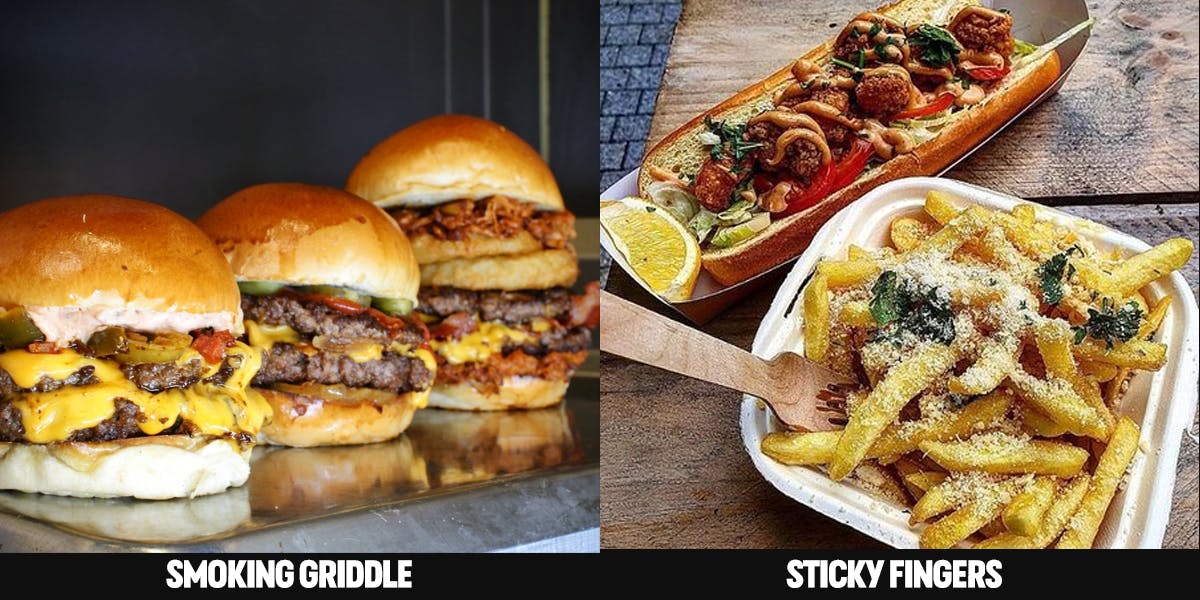 Best Restaurants for Cardiff Freshers: Smoking Griddle - Sticky Fingers Street Food