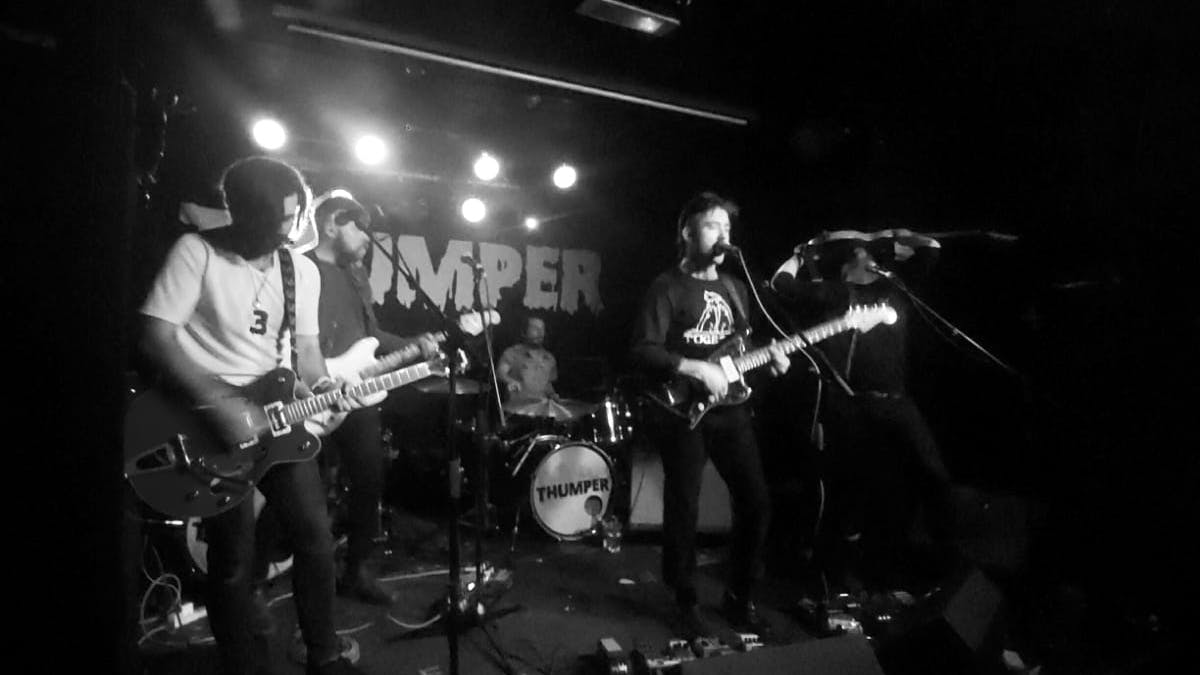 Sometimes, One Drum Kit Just Isn’t Enough. THUMPER, live at Night People