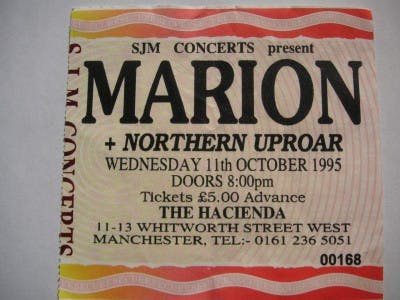 MARION, NORTHERN UPROAR 11_10_95