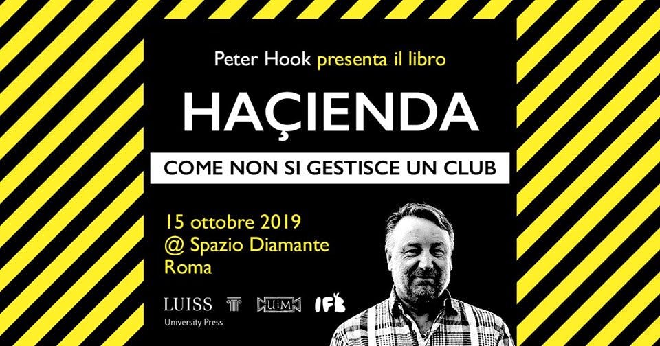 HAÇIENDA BOOK ITALIAN PUBLICATION ROME EVENT