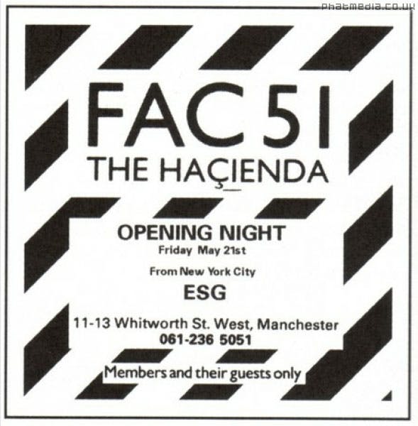 FAC 51 THE HAÇIENDA OPENING NIGHT – 21_5_82