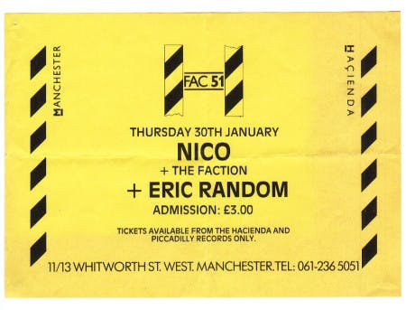 NICO & THE FACTION & ERIC RANDOM – 30_01_1986