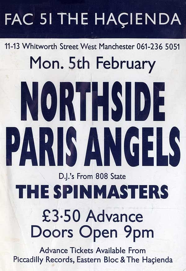 NORTHSIDE, PARIS ANGELS & SPINMASTERS 05_02_90