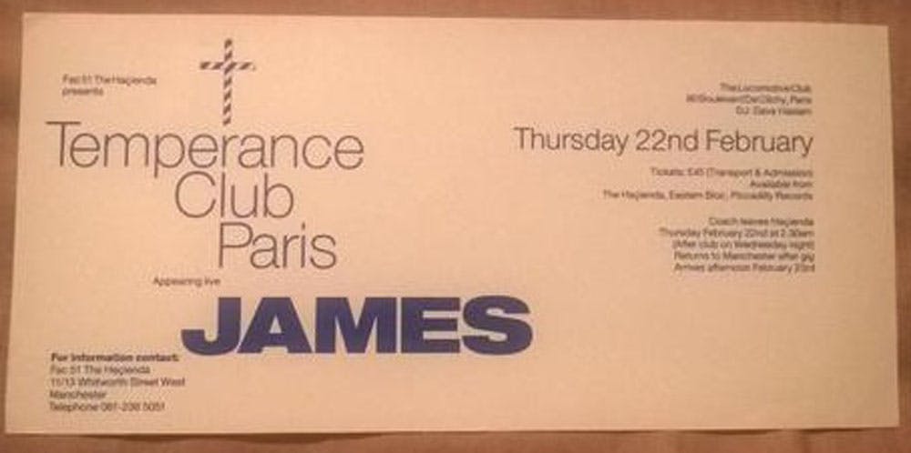 TEMPERANCE CLUB PARIS JAMES 22_02_90