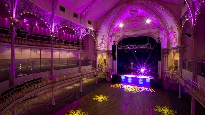 The highly decorated historical Grand Pavilion Theatre in Bournemouth