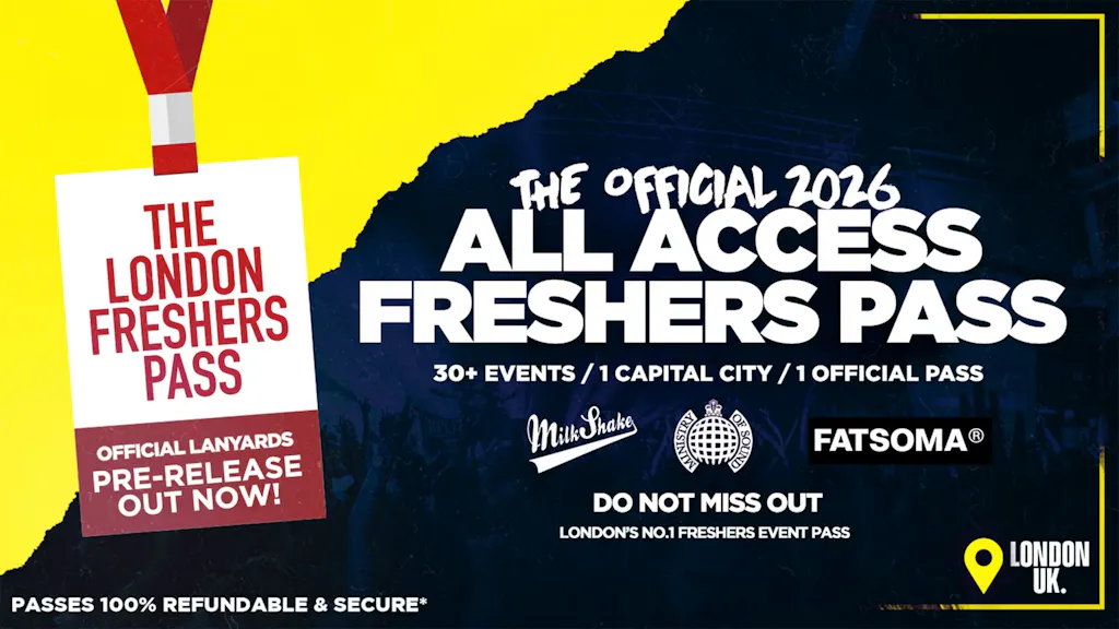 London Freshers 2026 Pass