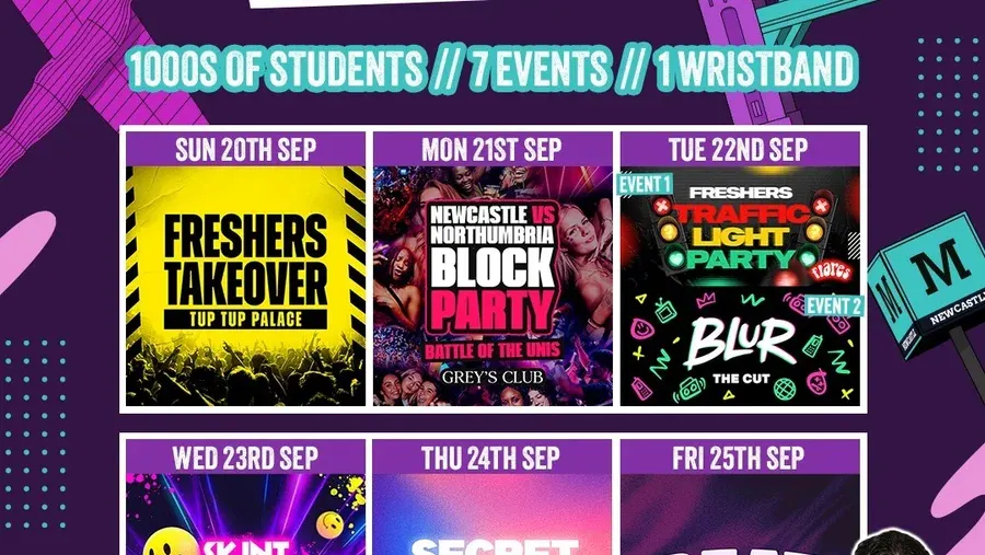 Official Freshers Week Newcastle Uni