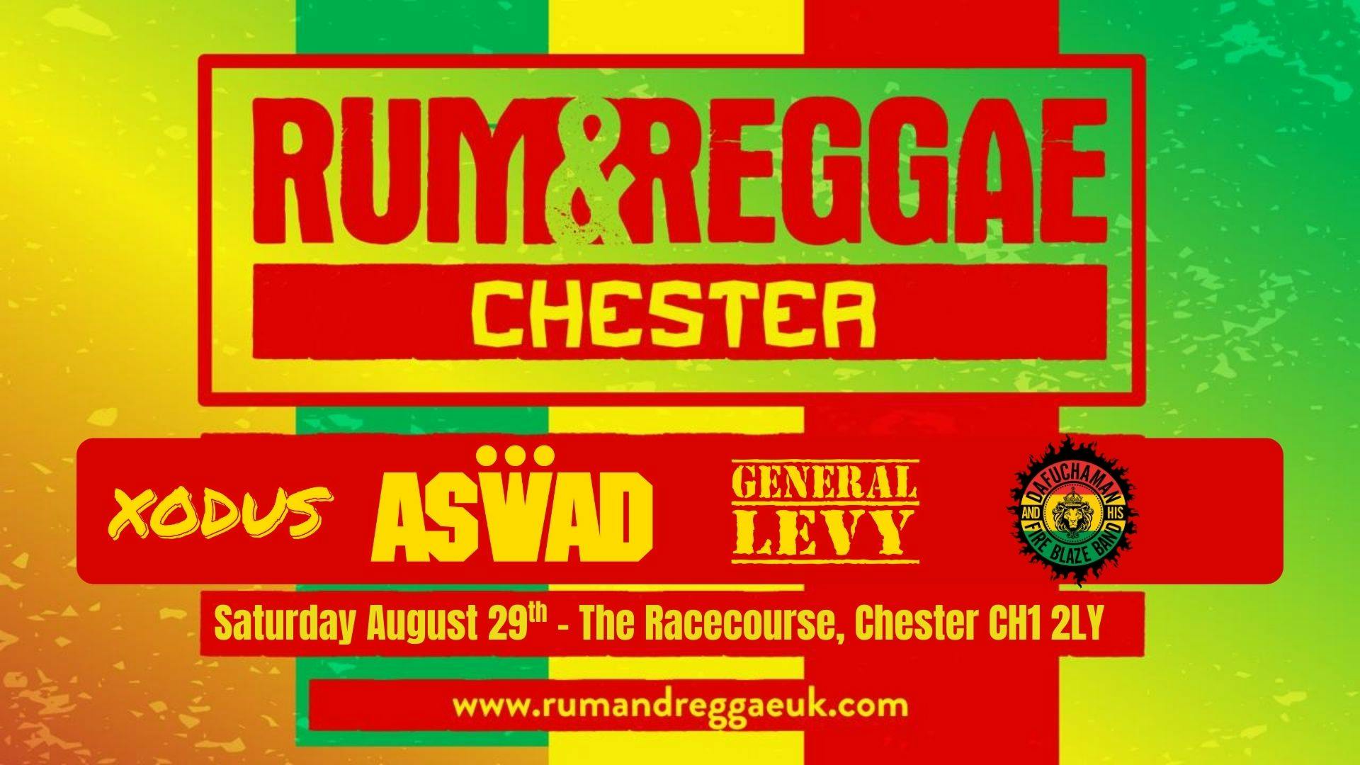 Rum & Reggae Chester event artwork