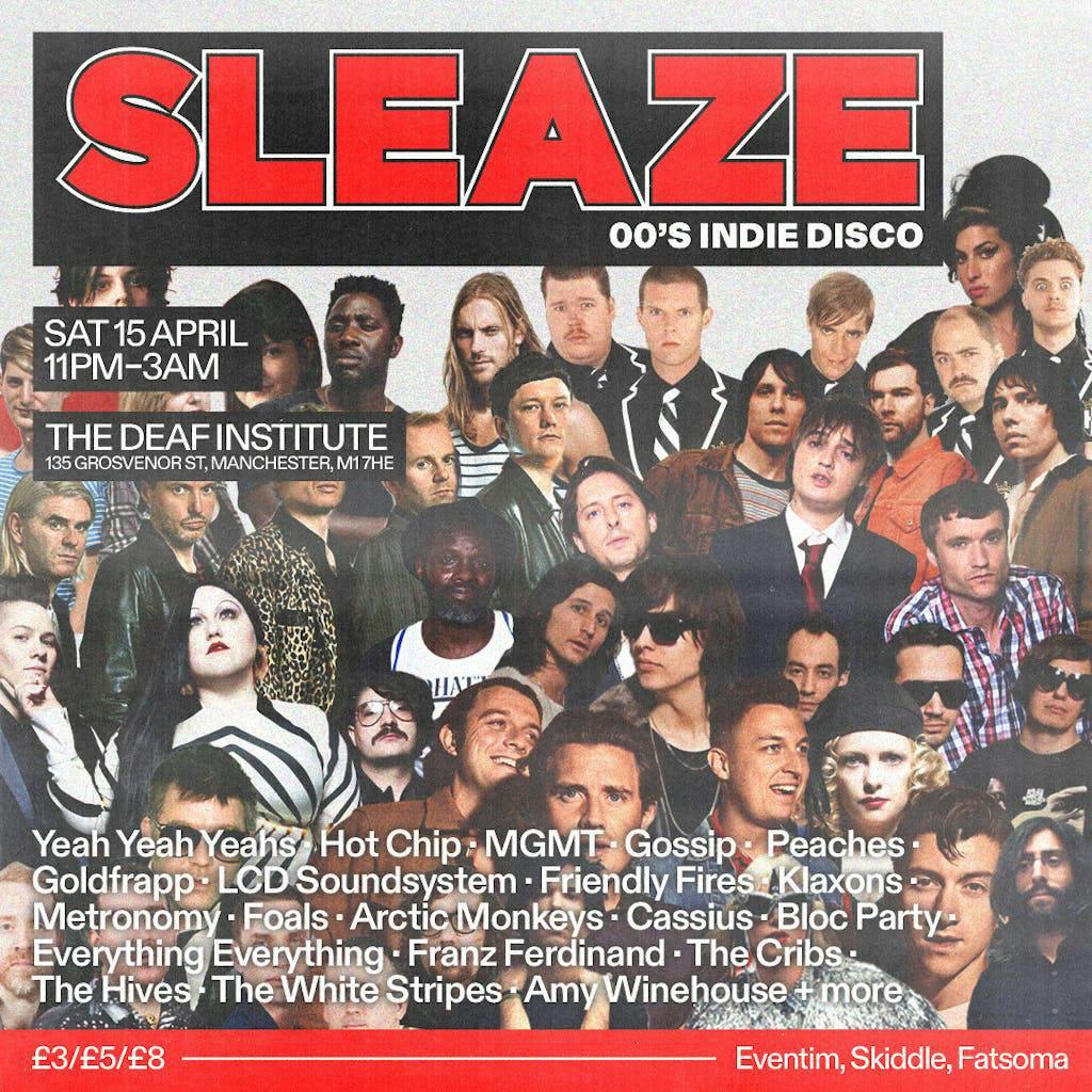 Sleaze – 00’s Indie Club Night!