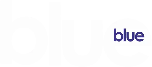 Blue and Blue Logo