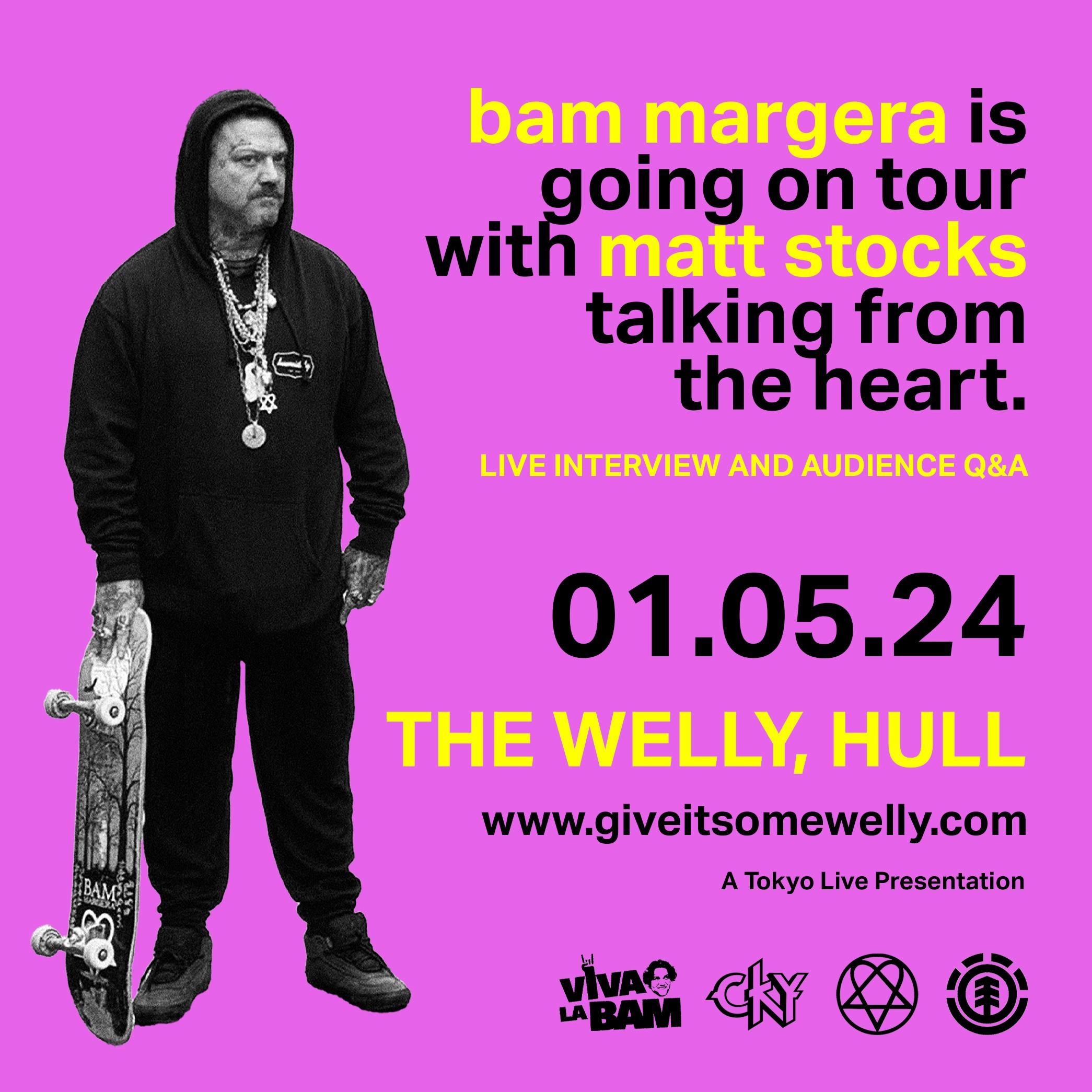 Bam Margera Seated Q&A – All you need to know