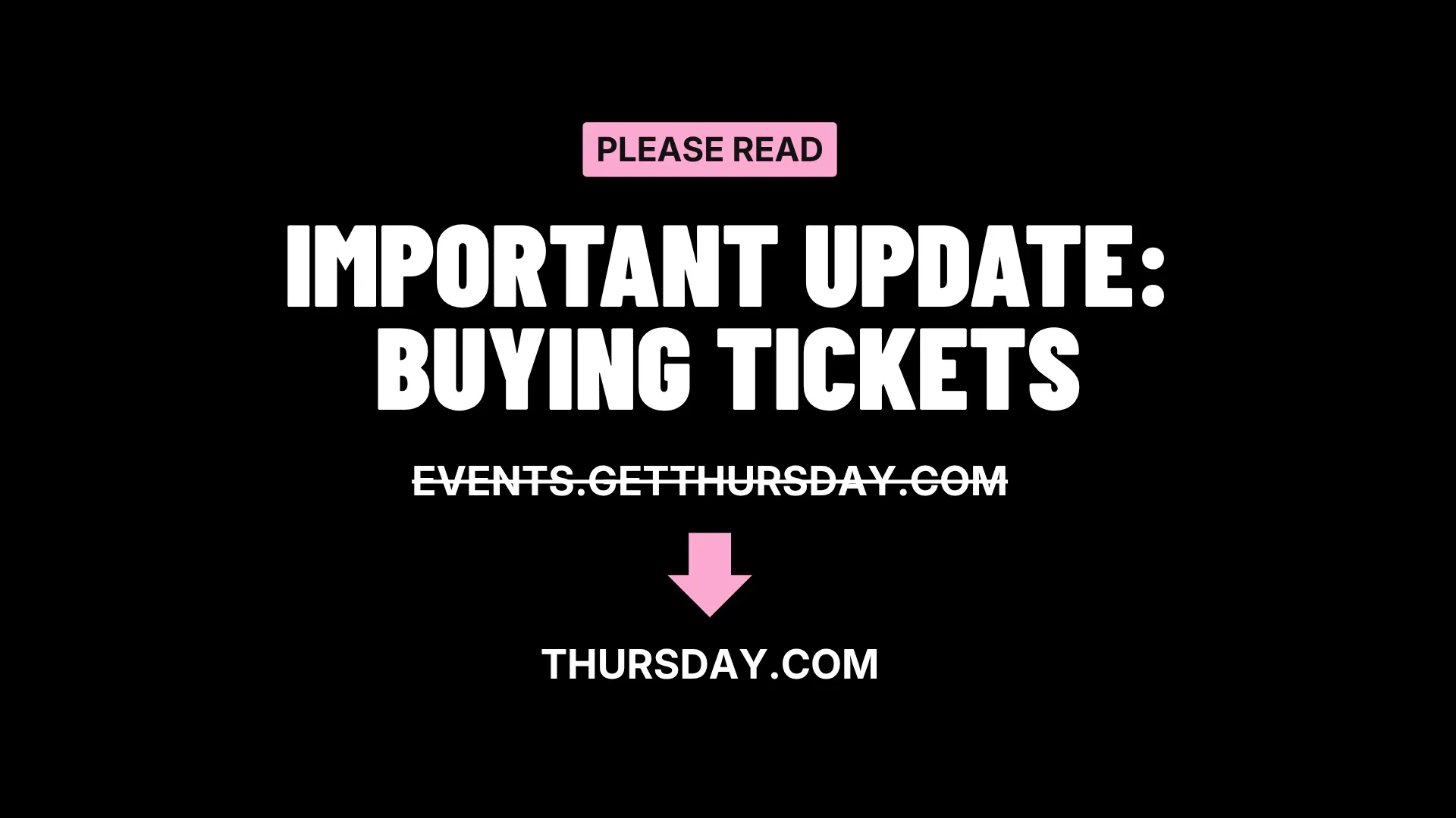Thursday Has Moved to Thursday.com