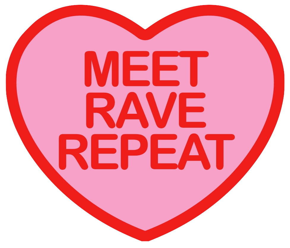 Meet Rave Repeat Logo