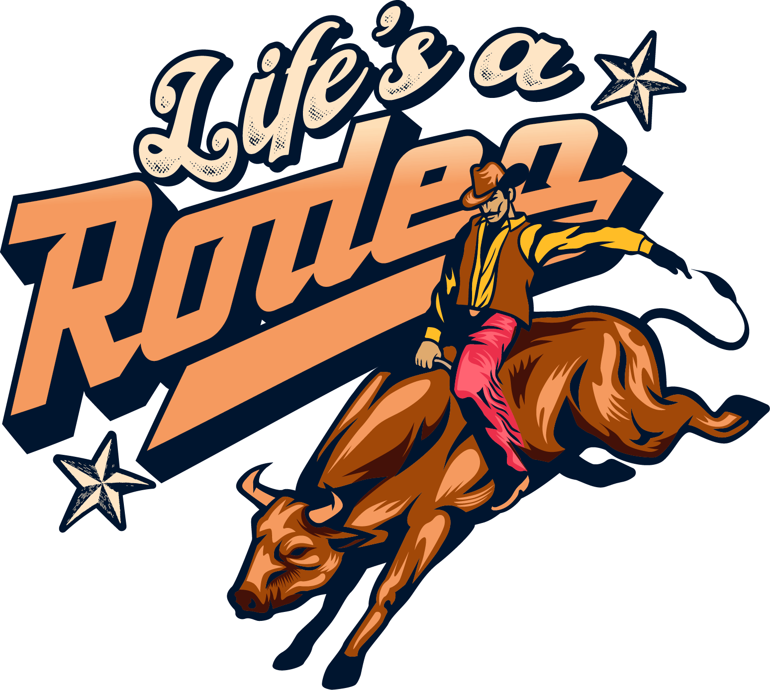 Life&#039;s a Rodeo Logo