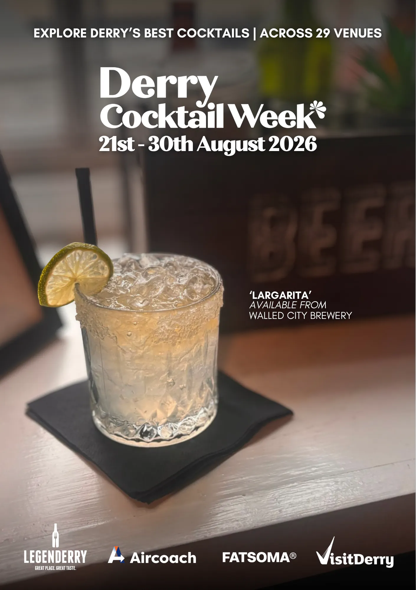 The Derry Cocktail Week Guide cover