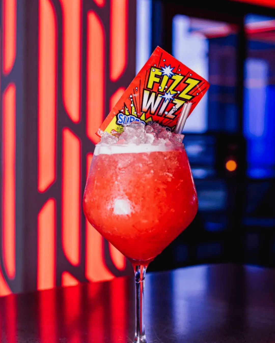 Popping Strawberry Fizz at Above