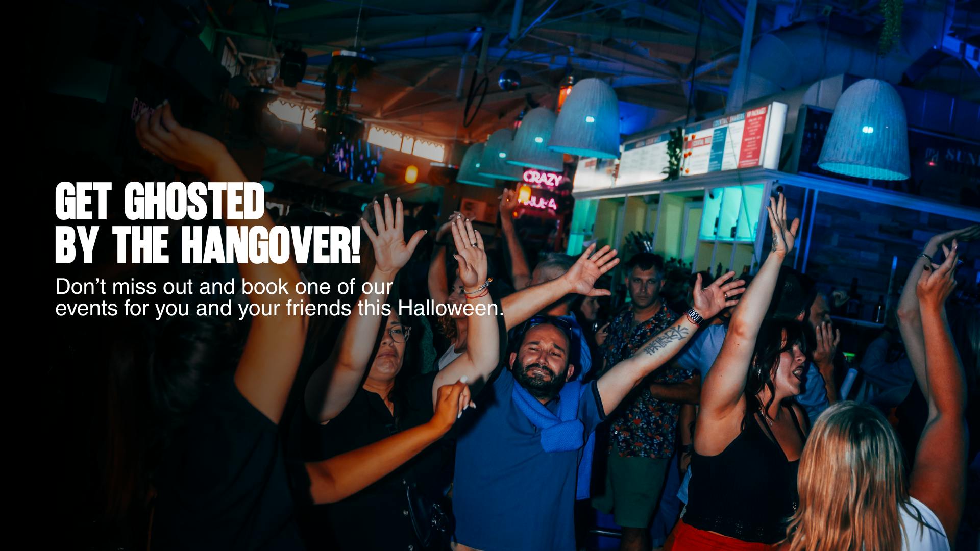 GET GHOSTED BY THE HANGOVER!