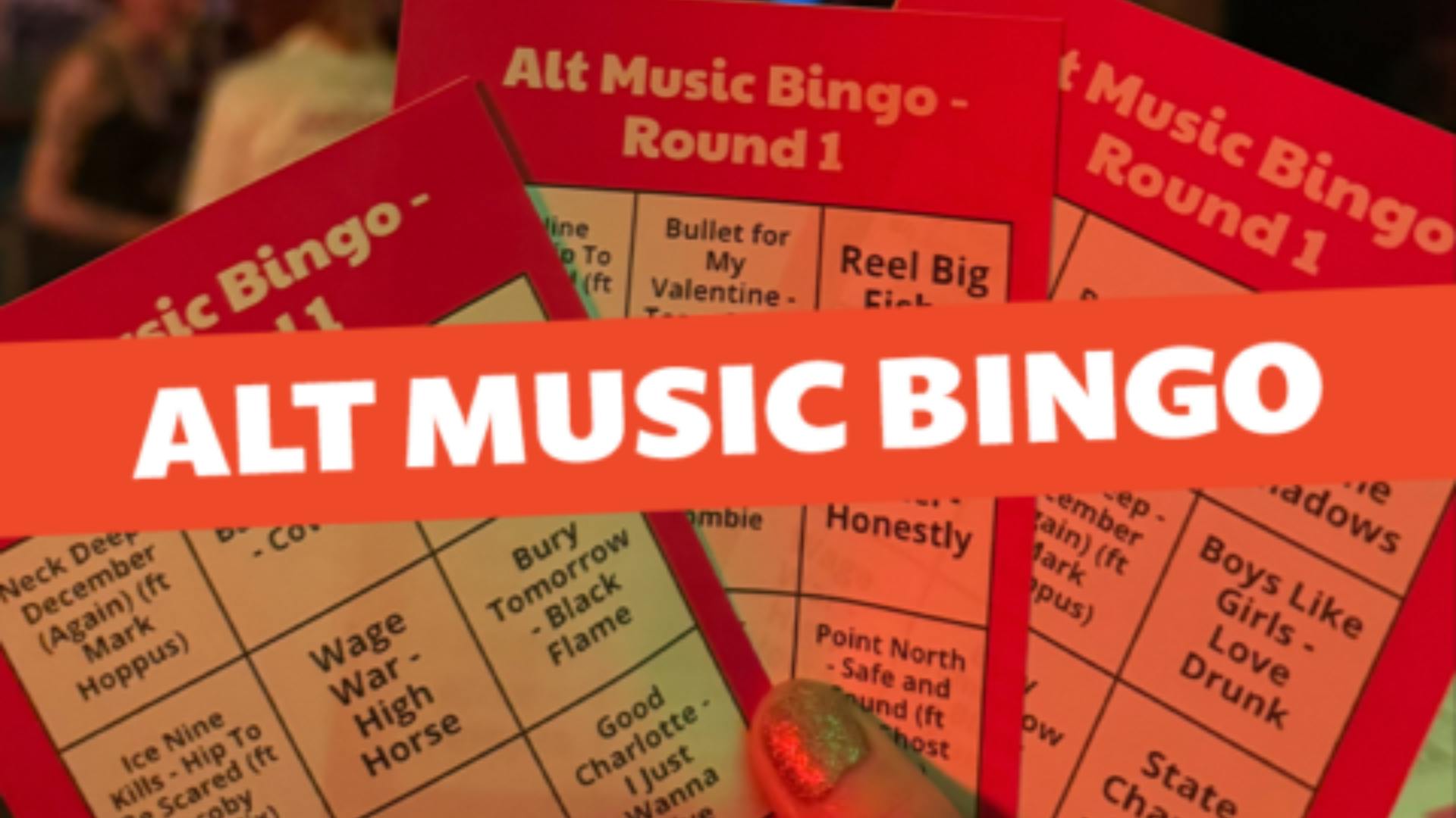 Alt Music Bingo