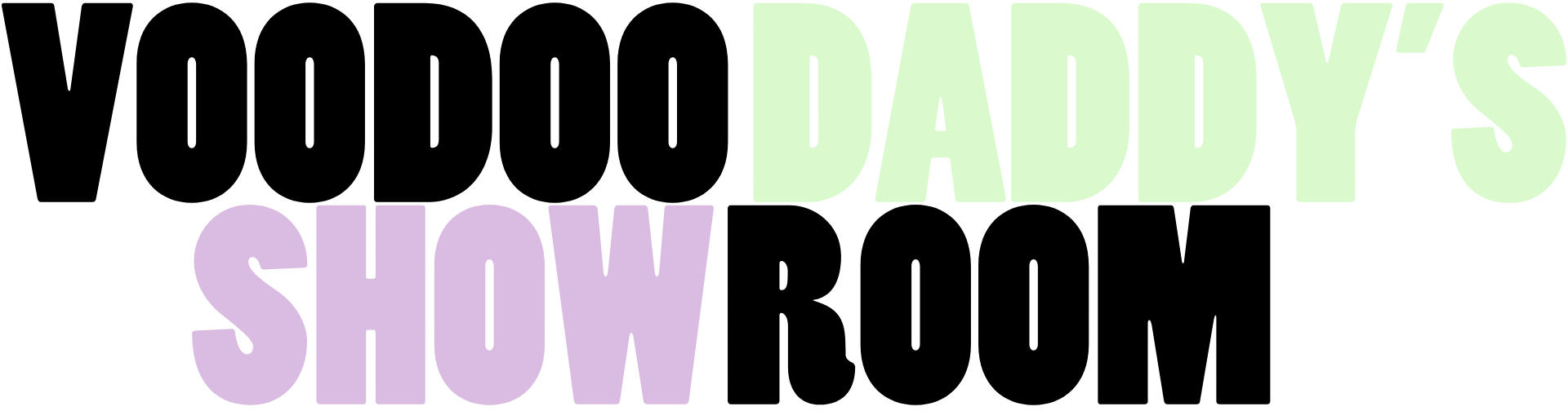 Voodoo Daddys Show Room Logo