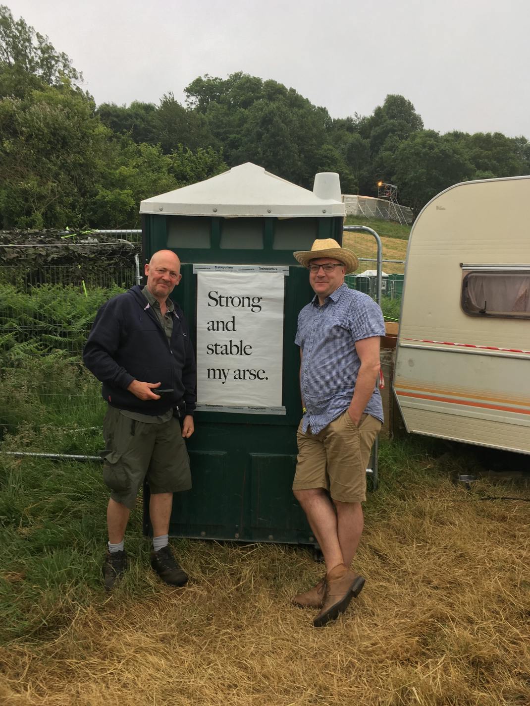 Thirty-ish Years In A Metal Tent – Tony Crean