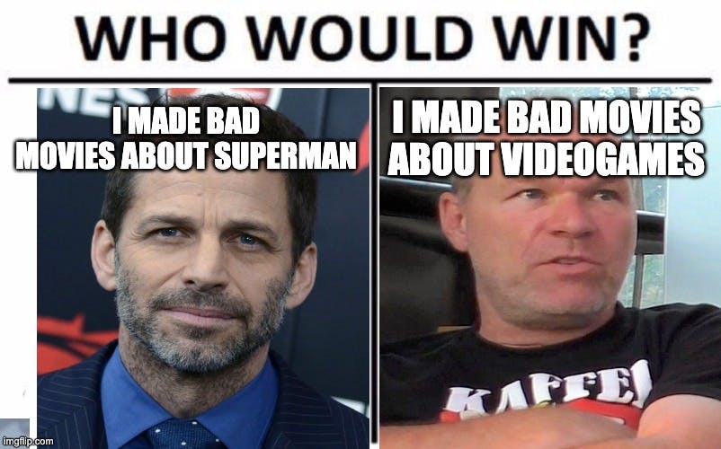 Who’s The Better Worst B Movie Director Uwe Boll Or Zack Snyder? – Joshua Idehen