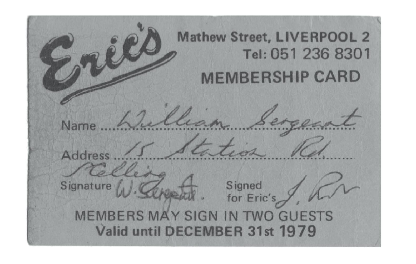 An Extract: Bunnyman – Will Sergeant