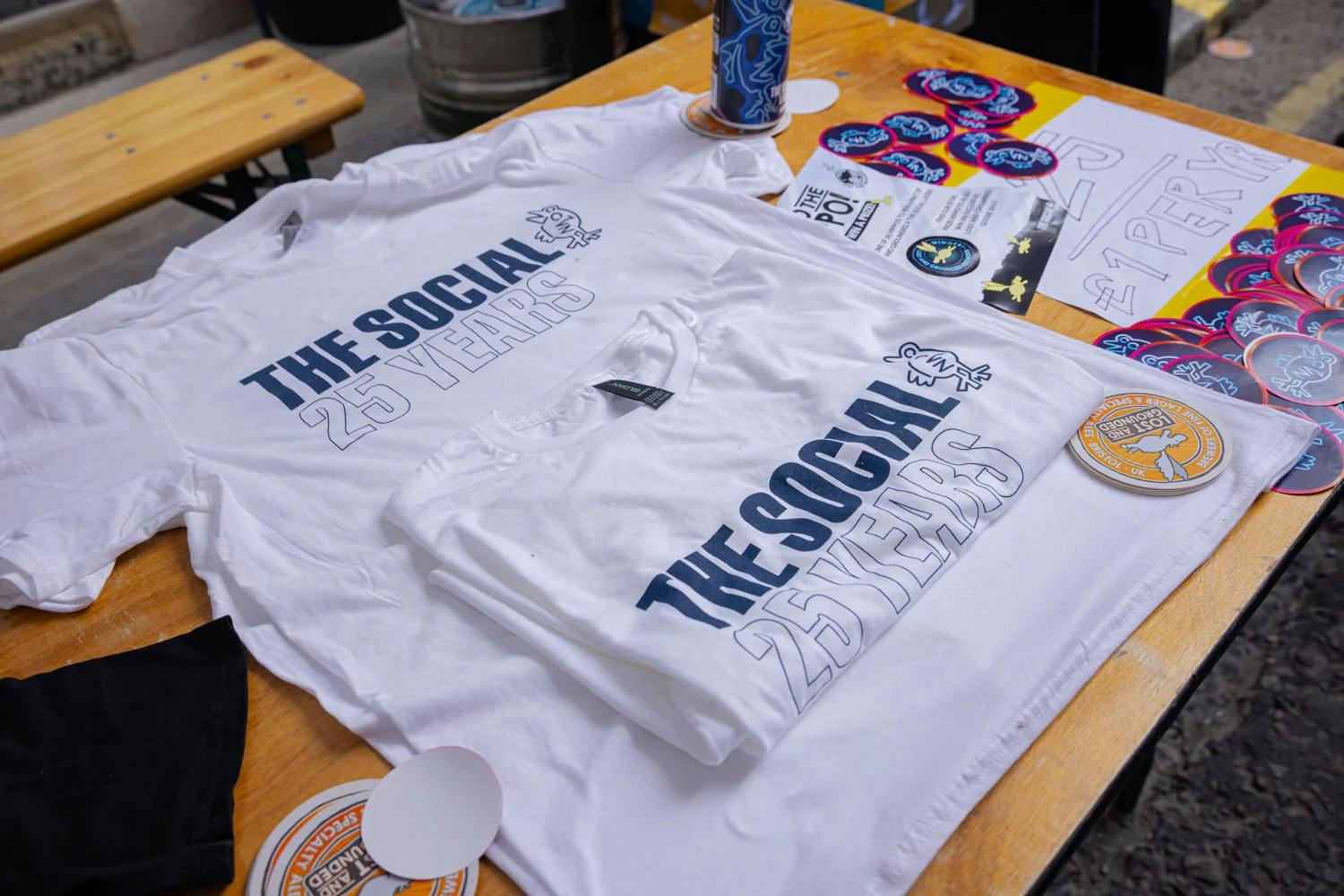 The Social 25 Years T Shirt!