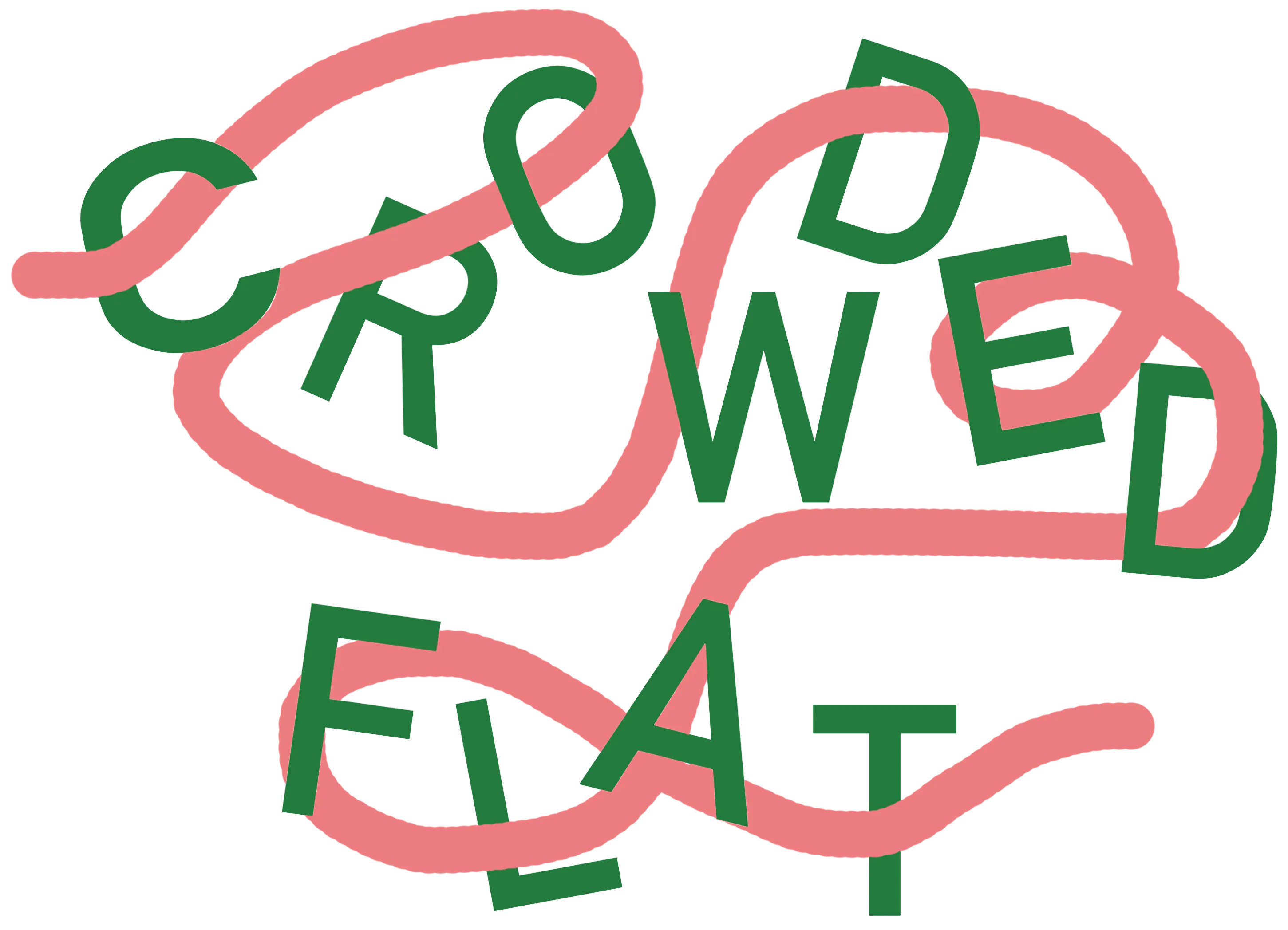 Crowded Flat Logo