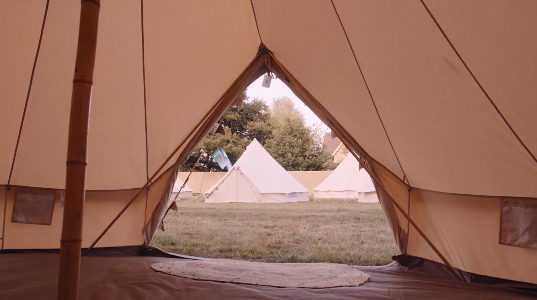 Basic Bell Tent interior