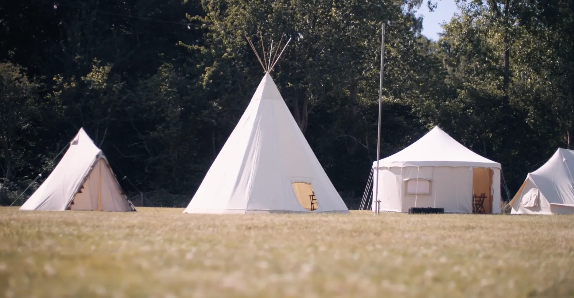 Luxury Tipi accommodation