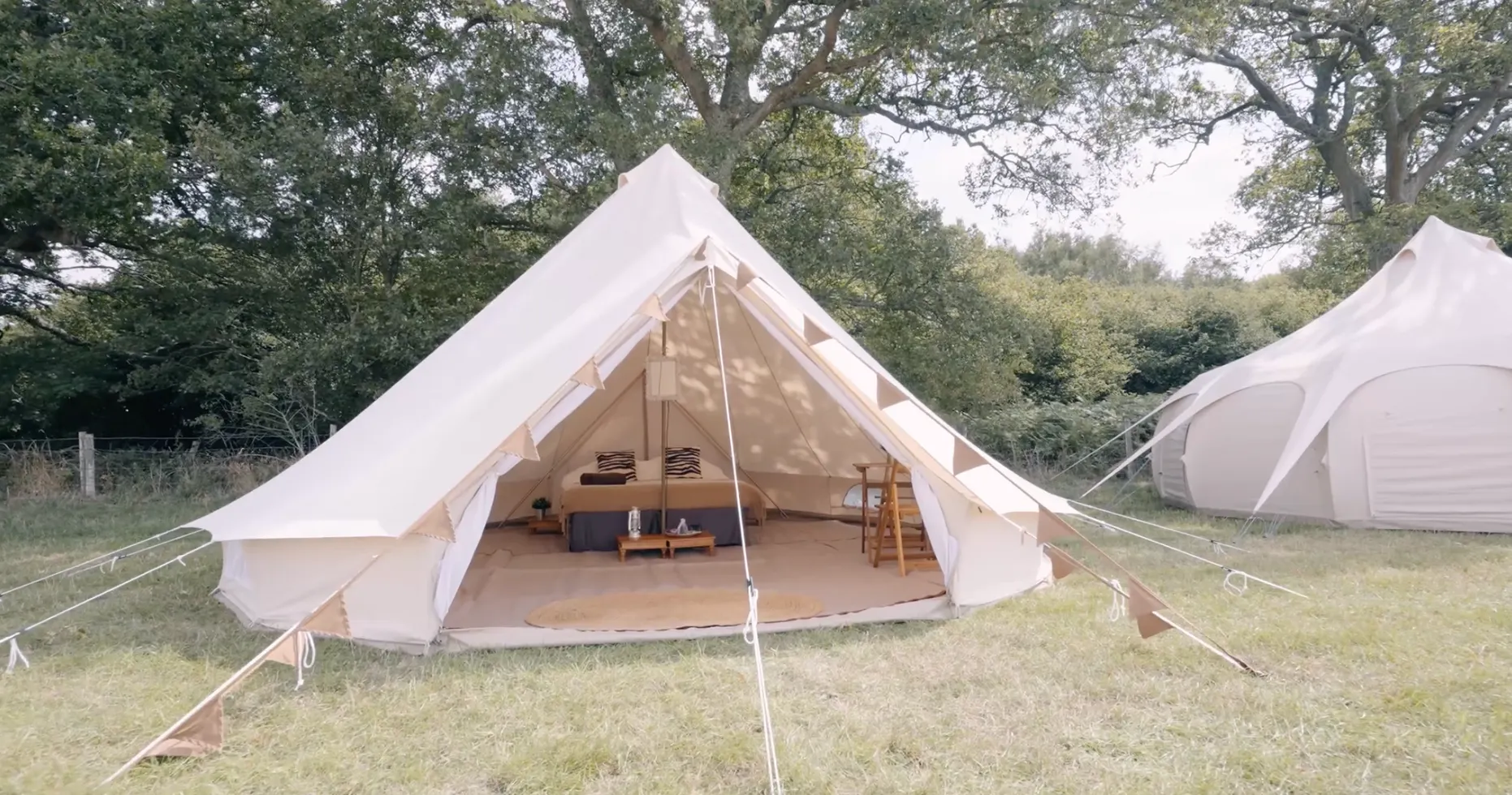 Super Bell Tent furnishings
