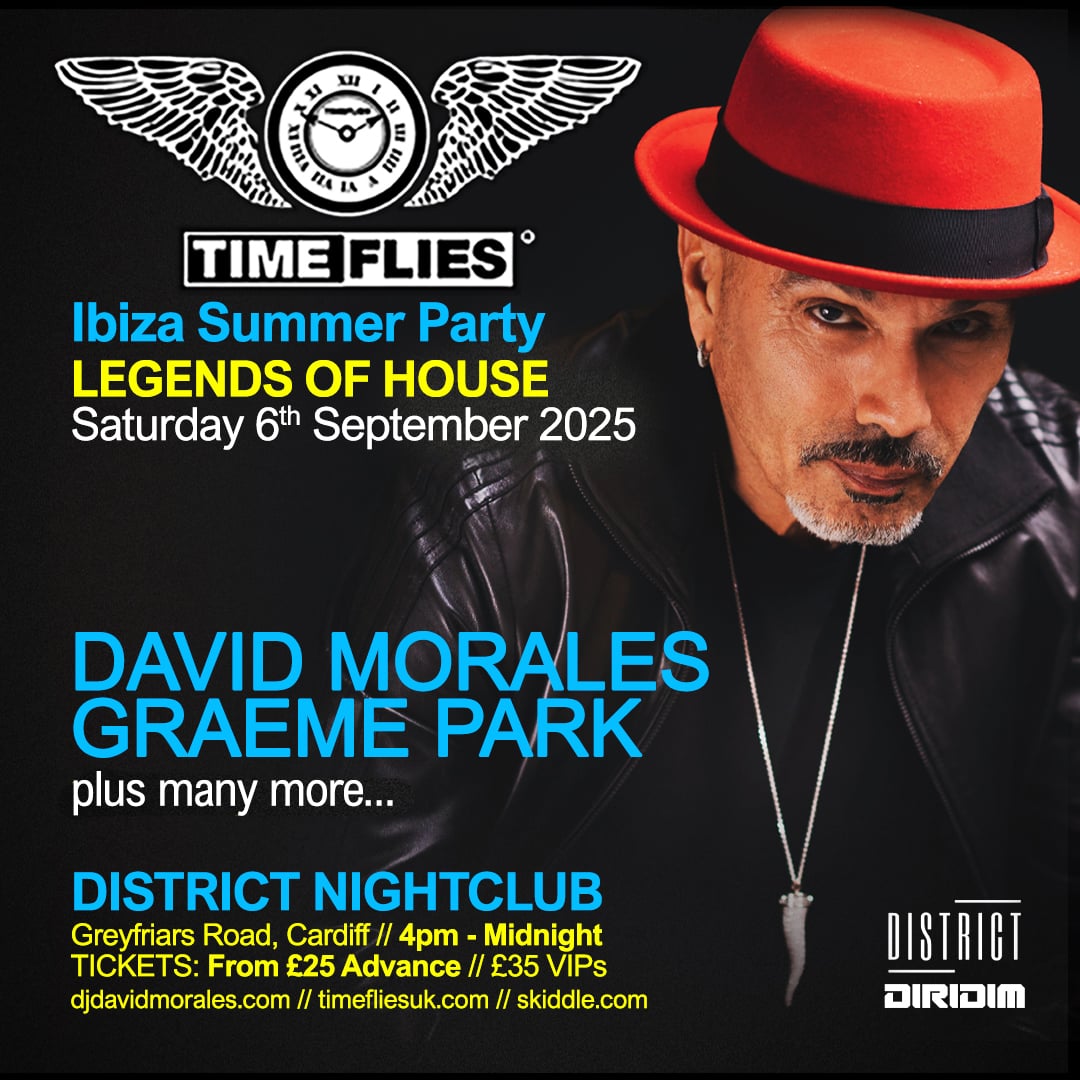 David Morales in Cardiff - Time Flies