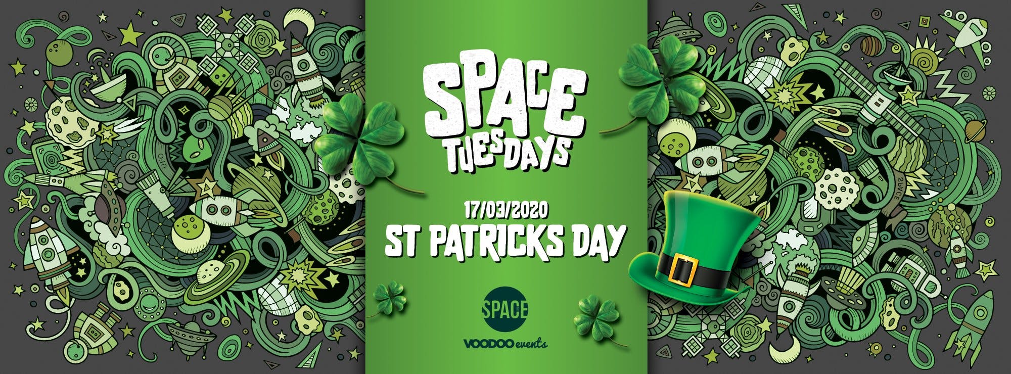 Space Tuesdays – St Paddys Special 17/03/20
