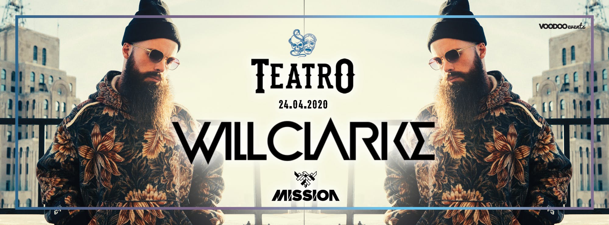 Teatro Fridays – WILL CLARKE 24/04/20