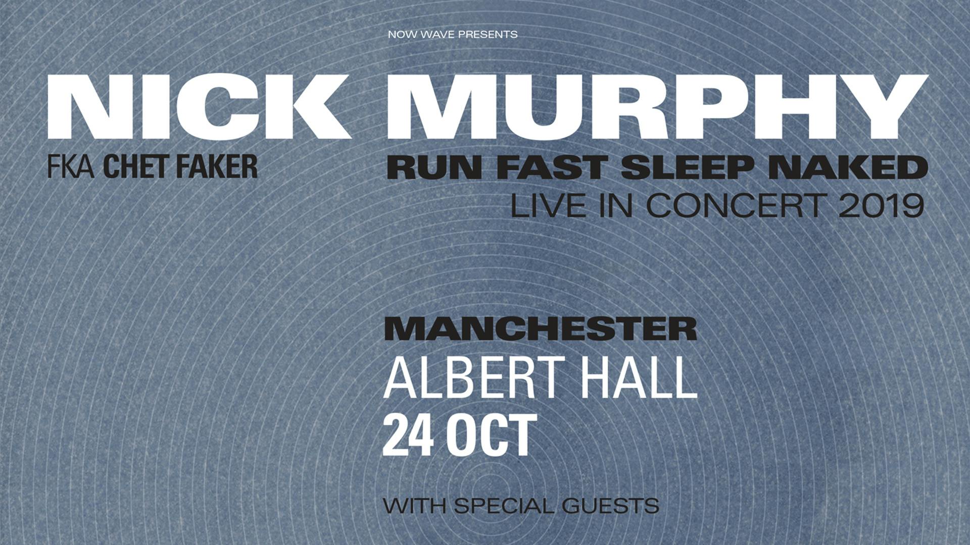 *Venue Change* Nick Murphy (FKA Chet Faker)