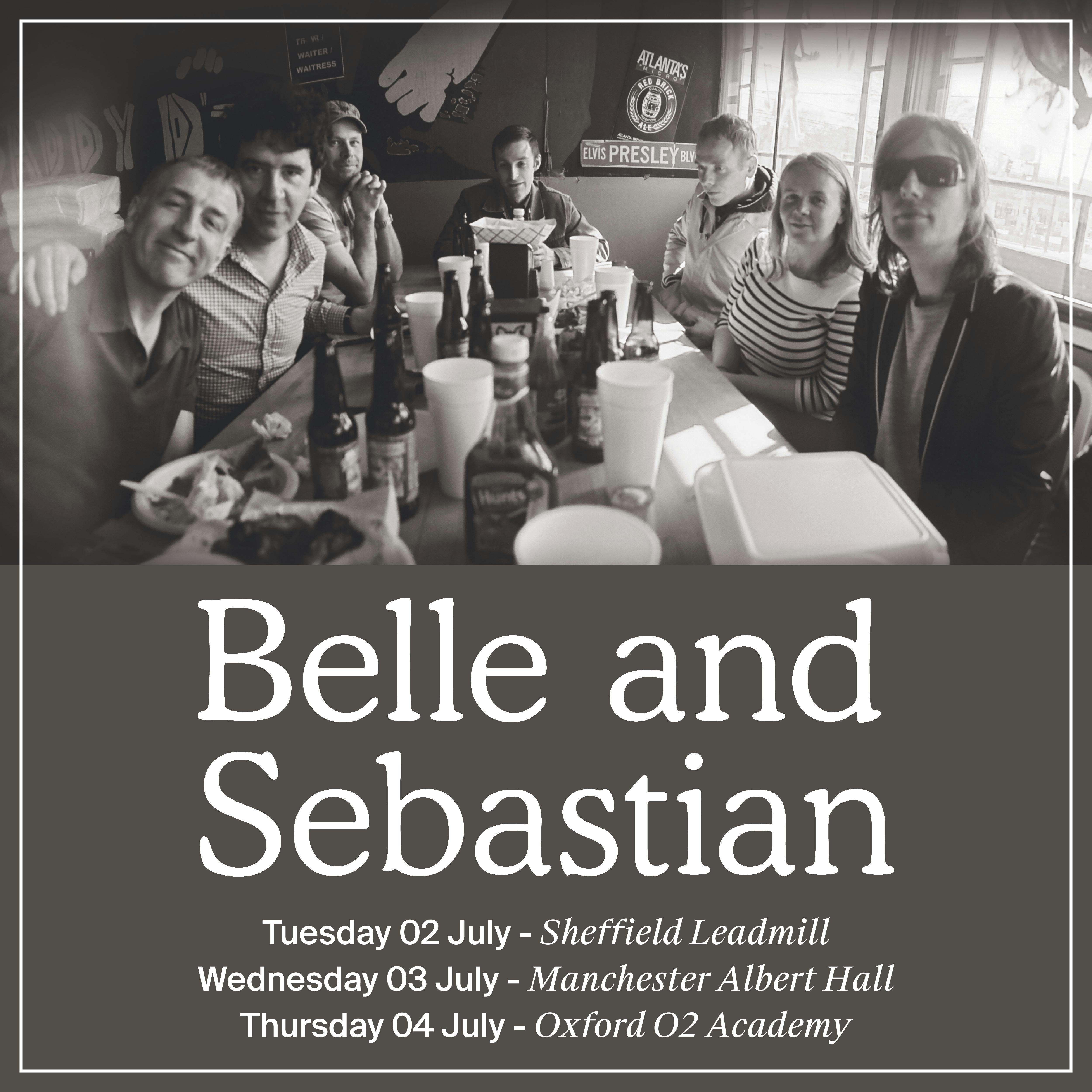 STAGE TIMES: BELLE AND SEBASTIAN