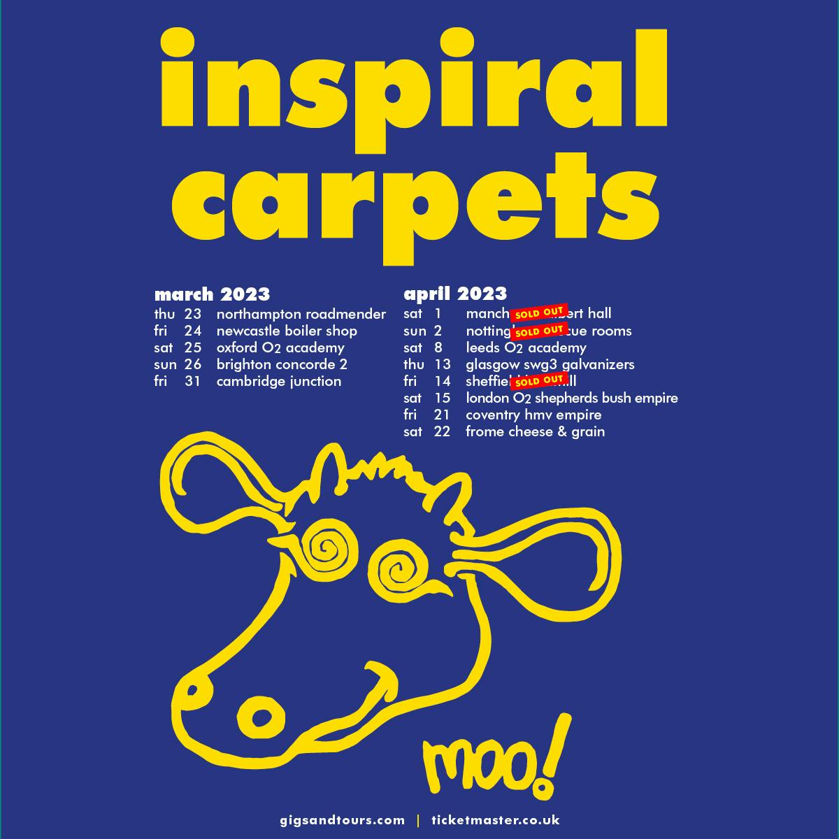 Inspiral Carpets Sold Out Albert Hall Manchester