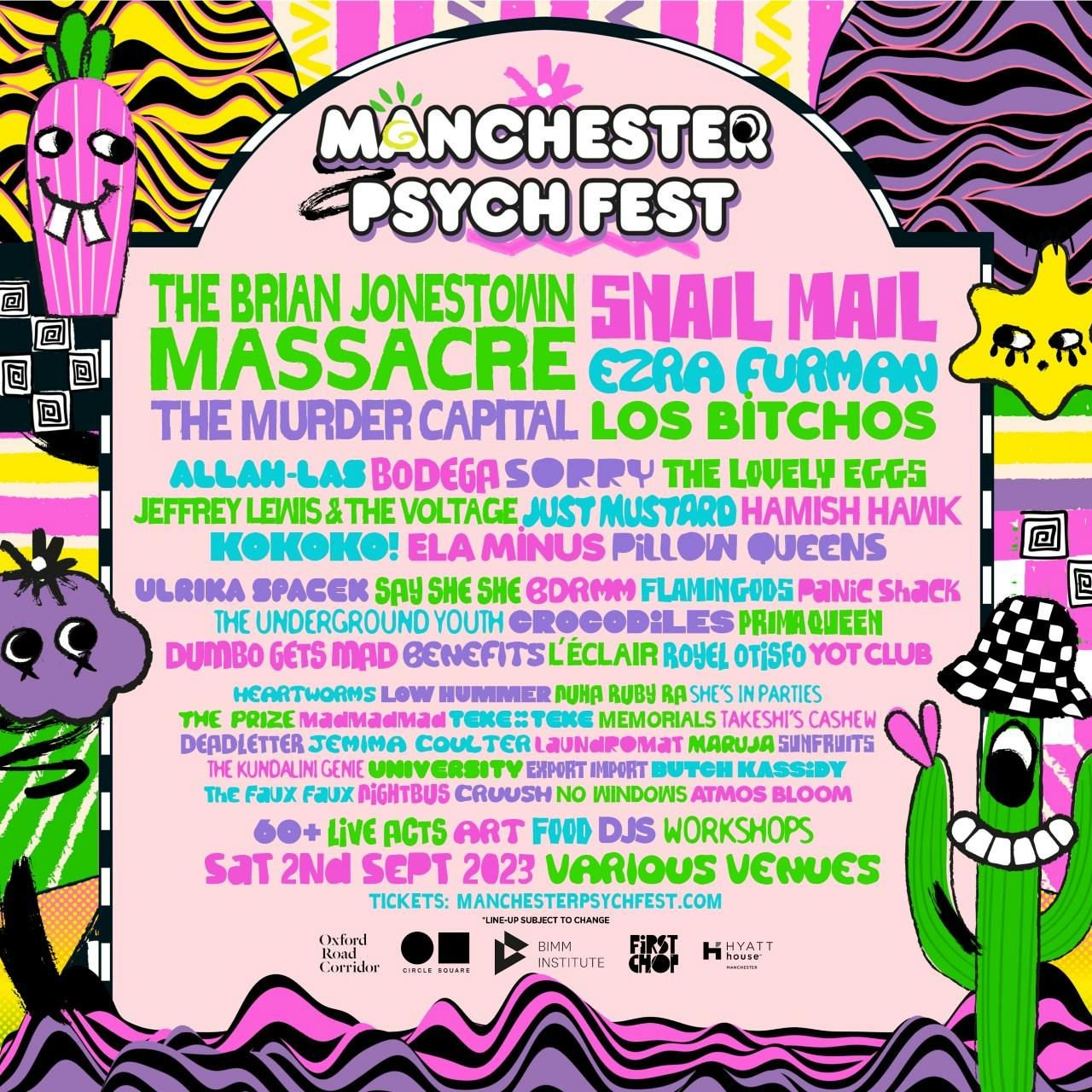 Manchester Psych Fest 2023 Albert Hall Manchester