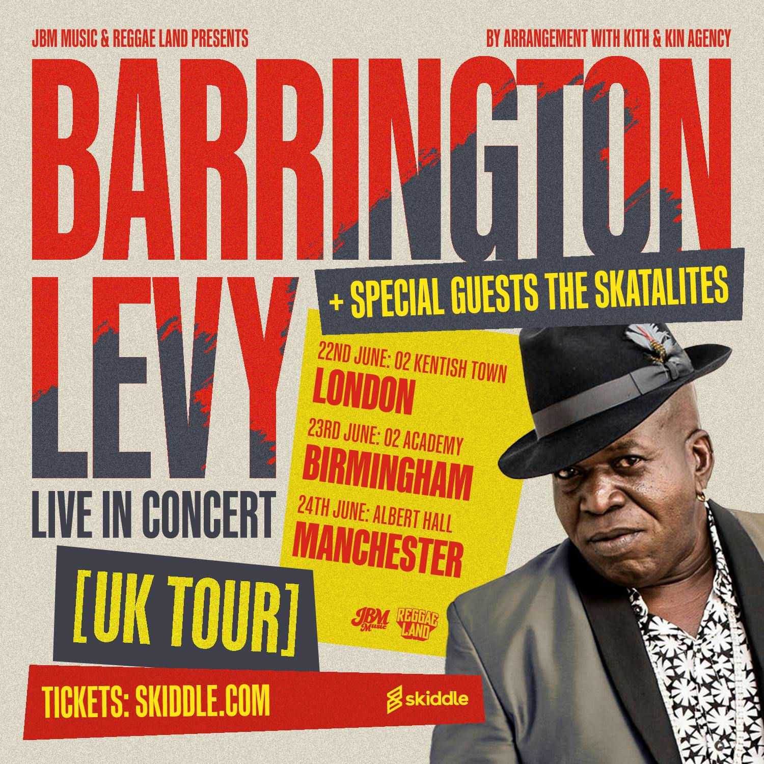barrington levy on tour