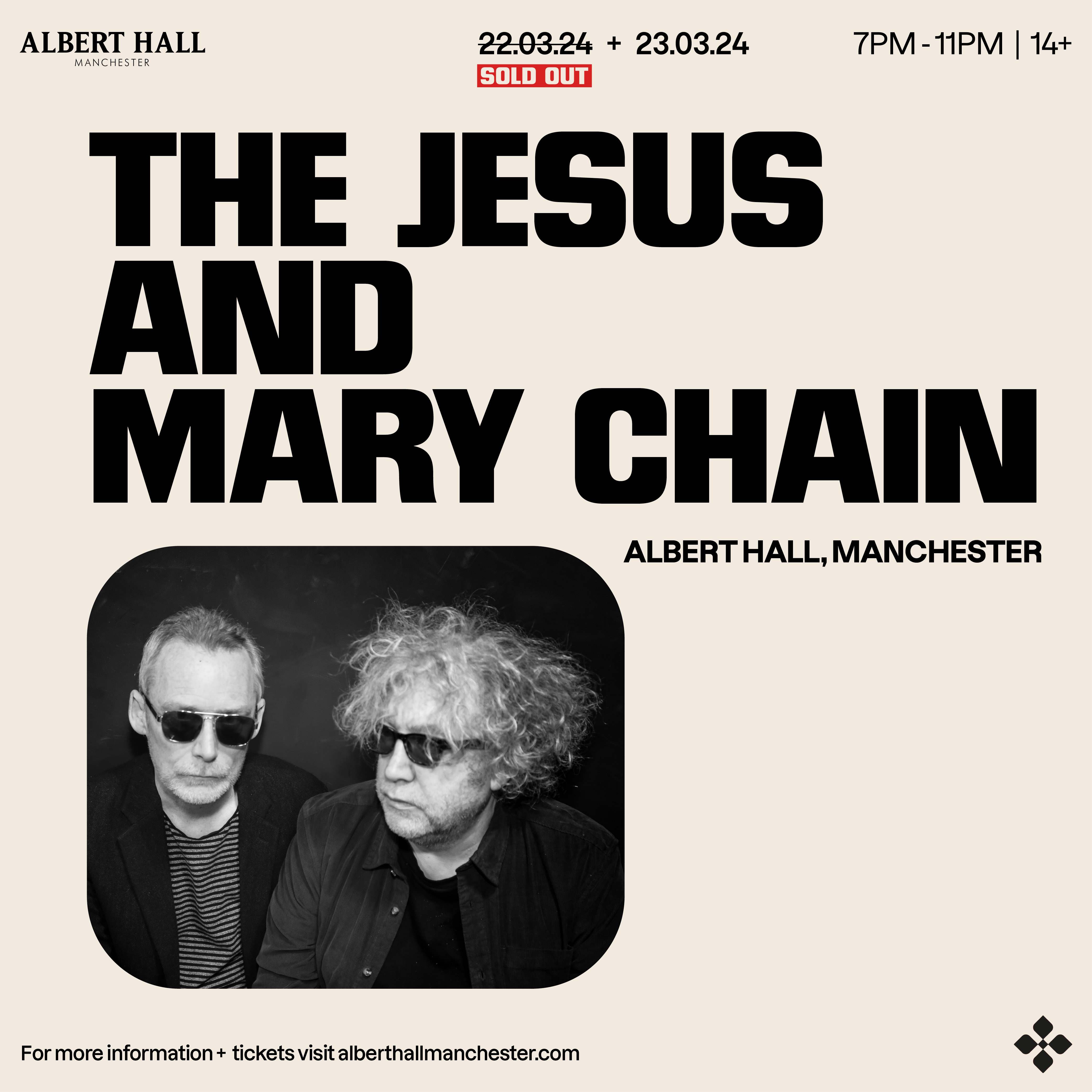 The Jesus and Mary Chain - Albert Hall Manchester