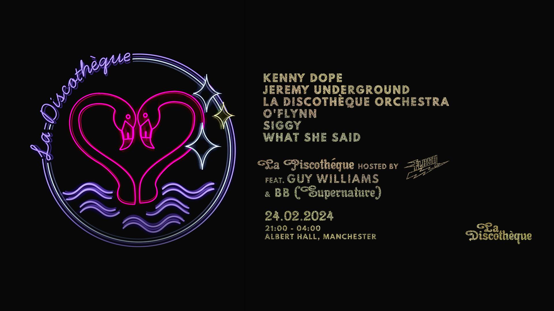 La Discothèque: Kenny Dope, La Discothèque Orchestra, Jeremy Underground, SIGGY + more