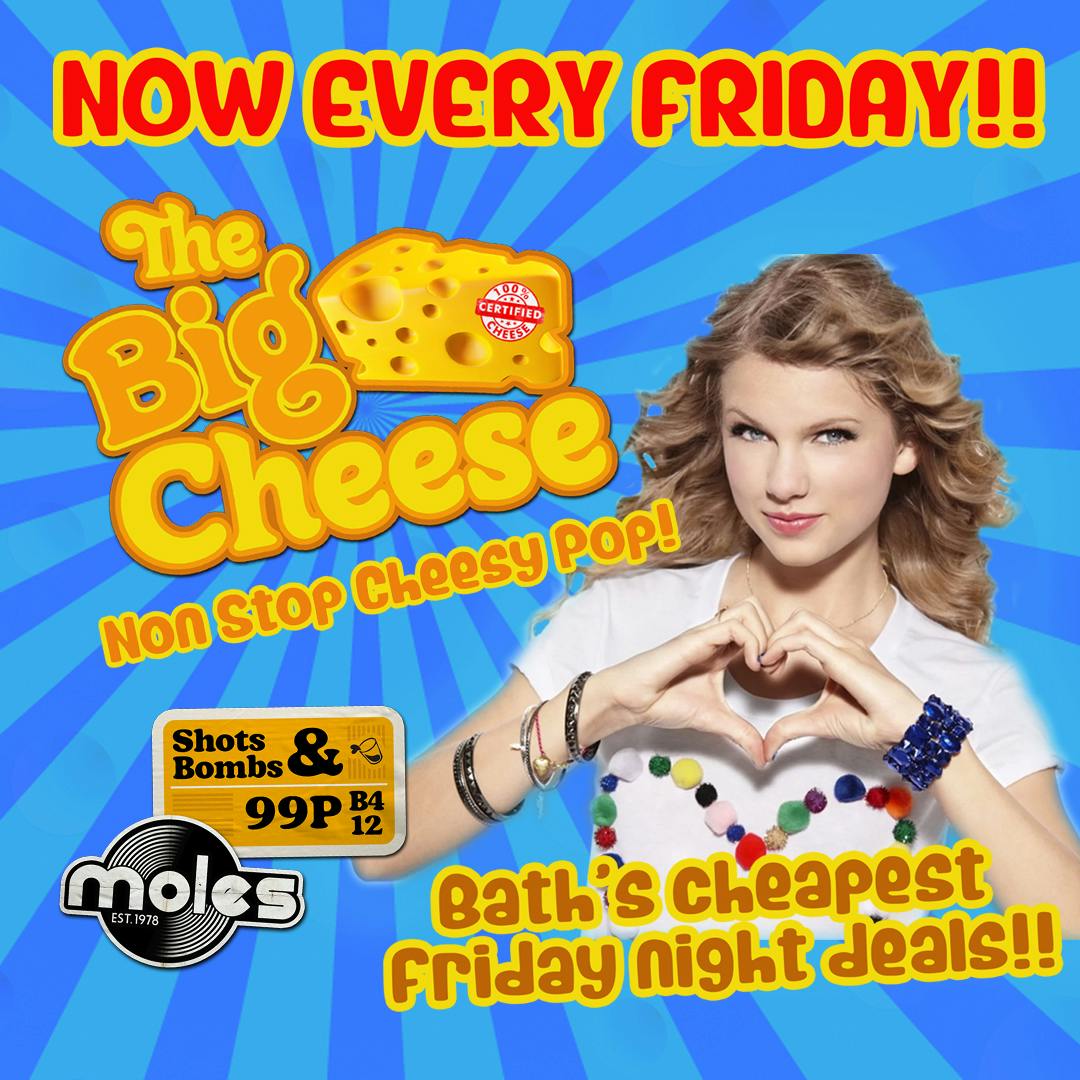 The Big Cheese is moving to Fridays! 🧀