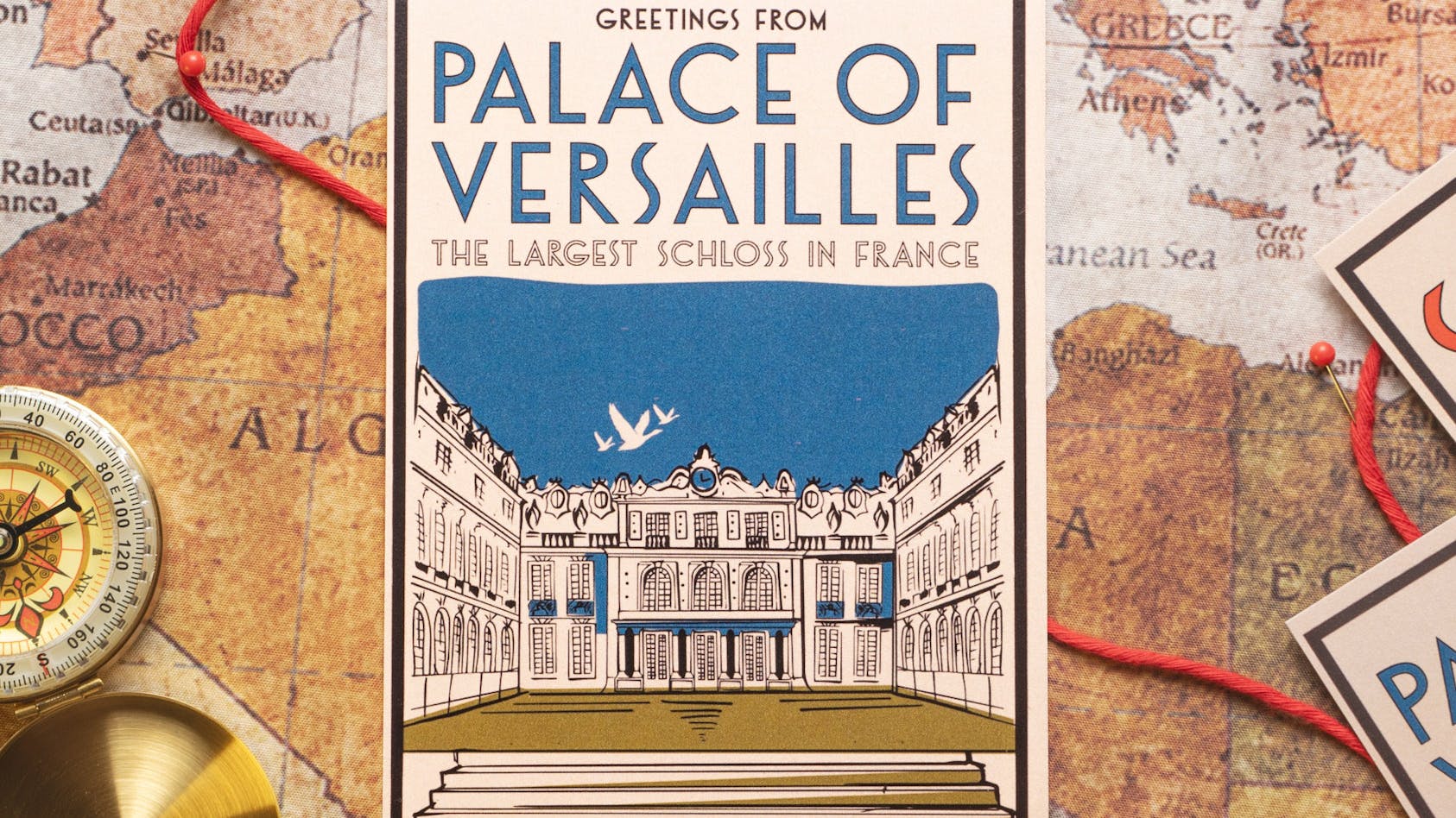 Albert’s French Adventures; Versailles