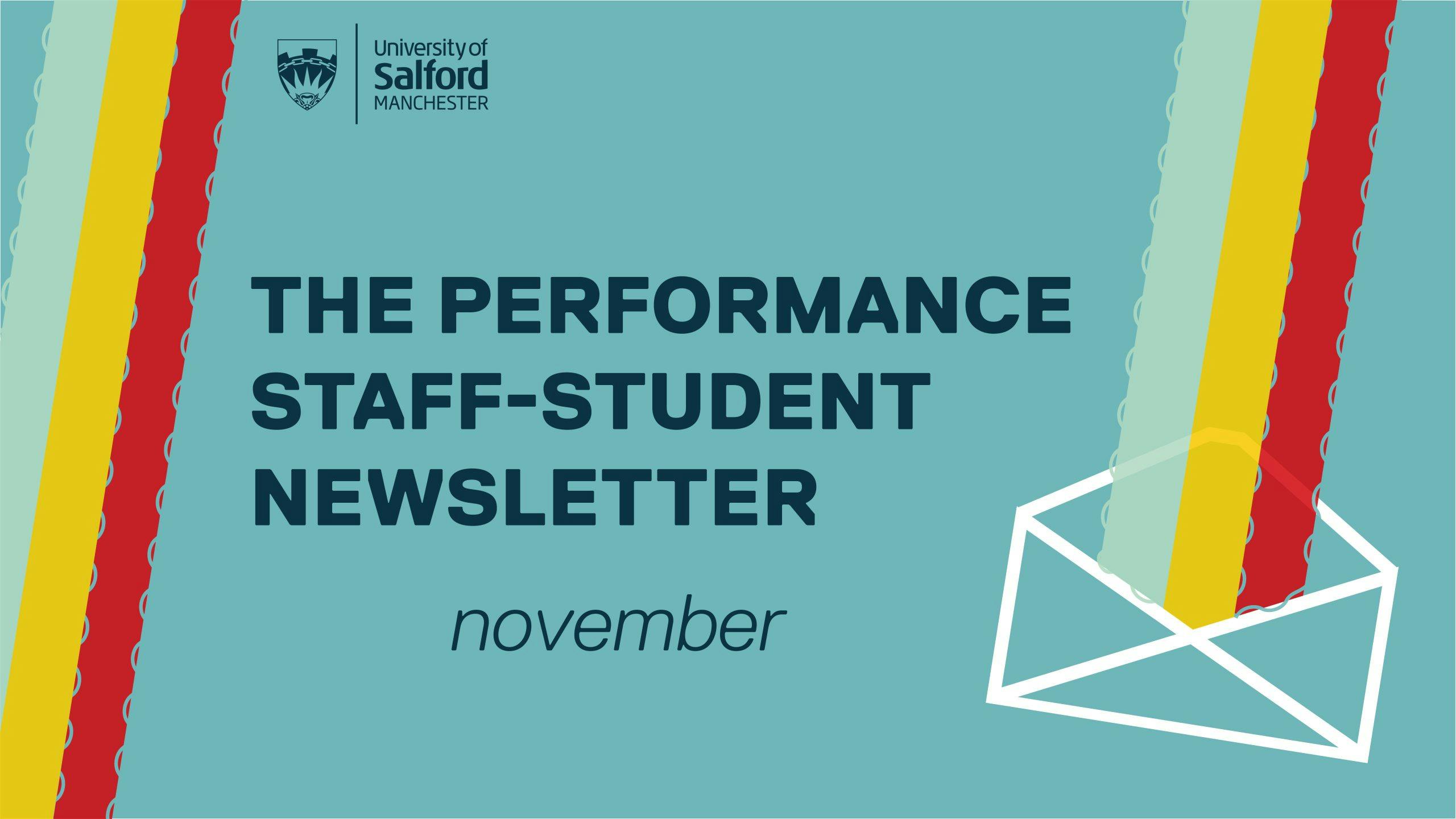 Performance Staff-Student Newsletter November 2025